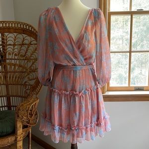 Saint + Secrets Rose Floral Dress